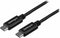 Cable USB C Startech USB2CC50CM 0,5 m Black