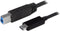 Cable USB C Startech USB31CB1M Black 1 m