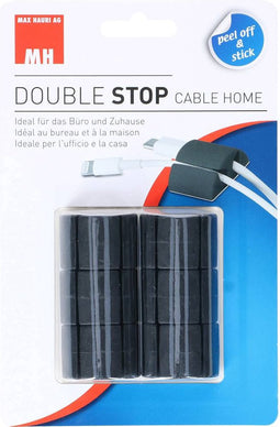 Cablehome Bevestigingselement 135352 Bundel-Ø (bereik) 8.5 mm (max) Tweegats Zwart 1 stuk(s)