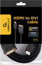 Cablexpert HDMI naar DVI-D Video Kabel - 5.00 m - Zwart