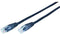 CablExpert PP12-1M/BK - Netwerkkabel, UTP Cat5E, zwart