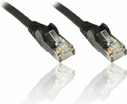 CablExpert PP12-2M/BK - Netwerkkabel, UTP Cat5E, zwart