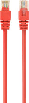 CablExpert PP12-2M/R - Netwerkkabel, UTP Cat5E, rood