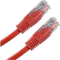 CablExpert PP12-3M/R - Netwerkkabel, UTP Cat5E, rood