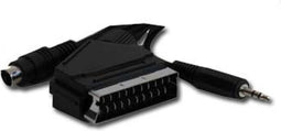 Cablexpert S-VHS en 3,5mm Jack naar Scart kabel - 5 meter