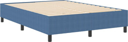 vidaXL - Boxspringbed - Blauw - 160x200 - cm - Corduroy - Stof
