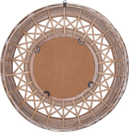 CACOMA - Wandspiegel - Bruin - Bamboehout