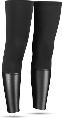 Rogelli Halo - Fiets Beenstukken - Waterafstotend PFAS-vrij - Zwart - Maat XS-S