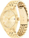 Tommy Hilfiger TH1782592 Dames Horloge - Monica - Mineraalglas - Staal - Goudkleurig - 38 mm breed - Quartz - Vouw/Vlindersluiting - 3 ATM (spatwater)