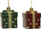 Cadeau kunststof l5b5h6.8 cm a2 kerst
