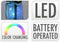 Cadeau met Colour Changing Led Lampje
