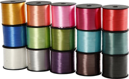 Cadeaulint, b: 10 mm, 15x50 m, diverse kleuren