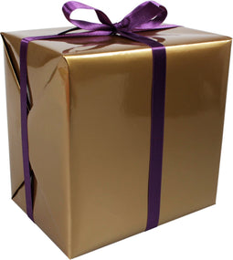 Cadeaupapier - 30cm - 200m - Uni´s - goud