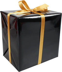 Cadeaupapier - 50cm - 200m - Uni´s - zwart