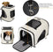 Cadoca Hondenrugzak tot 12kg - 31x30 x41cm Verstelbaar - Beige