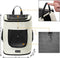Cadoca Hondenrugzak tot 12kg - 31x30 x41cm Verstelbaar - Beige