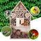 Cadoca Insectenhotel nestkastje 48x31x10cm