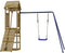 vidaXL - Speelhuis - geïmpregneerd - grenenhout