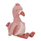 Little D. - knuffel flamingo 17 cm - zachte stof - LD8353