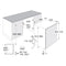 Etna VW644MC - Inbouw vaatwasser - Smart bediening - LED-display