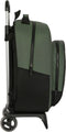 Schoolrugzak met Wielen BlackFit8 Gradient Zwart Militair groen (32 x 42 x 15 cm)