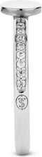 TI SENTO Ring 12116ZI - Zilveren dames ring - Zirkonia - Maat 54