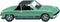 Wiking 079208 H0 Auto Porsche 914 - groen