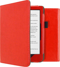imoshion E-reader Hoesje - Geschikt voor Kobo Clara HD - Vegan Leather Bookcase - Rood