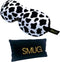 SMUG 3D Slaapmasker met Opbergzakje - 100% Verduisterend - Ergonomisch Oogmasker - Cow Print