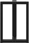 vidaXL - Eettafelpoten - 2 - st - T-vormig - 60x35x(72-73) - cm - staal - zwart