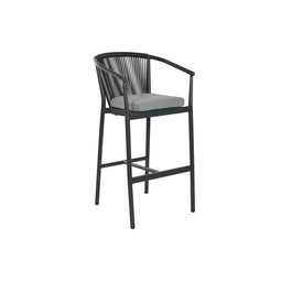 Kruk Home ESPRIT Aluminium Synthetische rotan 57 x 61 x 108 cm