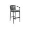 Kruk Home ESPRIT Aluminium Synthetische rotan 57 x 61 x 108 cm