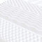 vidaXL - Schuimmatras - voor - kinderen - 7 - zone - hardheid - 20 - ILD - 80x160 - cm - wit