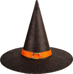 COSY & TRENDY HALLOWEENHOED GLITTER ZWART