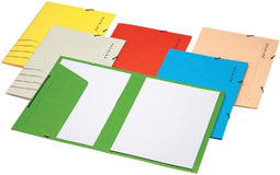 Elastomap Secolor folio 1 klep 270gr grijs - 5 stuks