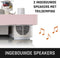 Lenco LS-50 - Platenspeler - Ingebouwde speakers USB encoding - Roze