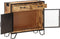 vidaXL - Dressoir - 80x31x71 - cm - massief - ruw - mangohout