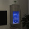 vidaXL - Tv-meubel - met - LED-verlichting - 40,5x30x90 - cm - grijs - sonoma - eiken