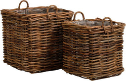 CALAIS BASKETS SQUARE LARGE - SET OF 2