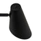 Cale black wall lamp, 2 arms