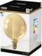 Calex Crown Series LED Lamp - E27 - G125 Lichtbron Goud - 3.5W - Dimbaar