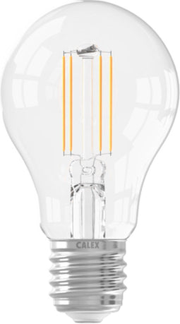 Calex - E27 - Peerlamp - 7,5W - (60W) - Warmwit Helder - Dimbaar