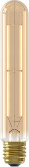 Calex filament LED buislamp E27 4.5W 470lm 2100K Goud Dimbaar Ø3.2x18.5cm T32