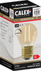 Calex Filament LED Lamp - E27 - P45 Lichtbron Goud - 3.5W - Dimbaar