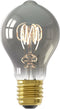 Calex flexfilament LED lamp E27 4W 136lm 1800K Titanium Dimbaar A60