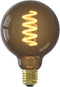Calex LED Filament Lamp - Globe 9,5cm - E27 - Lichtbron Natural - Dimbaar - Warm Wit licht - 4W