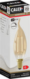 Calex LED Tip Kaarslamp E14 3.5W (25W) 250lm 2100K Goud Dimbaar