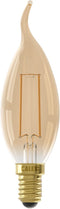 Calex LED Tip Kaarslamp E14 3.5W (25W) 250lm 2100K Goud Dimbaar