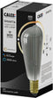 Calex Slimme Lamp - Wifi LED Filament Verlichting - E27 - Rustiek Smart Bulb Titanium - Dimbaar - Warm Wit licht - 7W