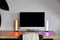 Calex Slimme LED Tafellamp - Wifi Sfeerverlichting - Smart Lichtbalk Staand voor Monitor of TV - RGB en Warm Wit - Zwart